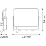 Osram LED REFLEKTOR 20W WW TOPLO BELA IP65 CRNI FL LUX | ePonuda.com