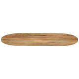 Stolna Mizna plošča 120x50x3,8 cm ovalna trden mangov les, (21412351) | Shoptok.si