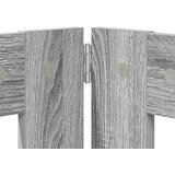  Vrata za pse s postoljem 2 pcs Siva sonoma 100 x 100 cm | shoptok.hr