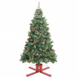  Stalak za božićno drvce crveni 61x61x15,5 cm | shoptok.hr