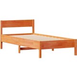 vidaXL Okvir kreveta bez madraca voštano smeđi 90 x 200 cm od borovine | shoptok.hr