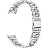 INF Eleganten jekleni pašček z biseri, združljiv z Xiaomi Band 8/9/10 Silver, (5000116446) | Shoptok.si