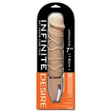 You2Toys Infinite Desire - silikonski vibrator 10 ritmova (prirodni) | shoptok.hr