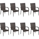  9-dijelni vrtni blagovaonski set smeđi | shoptok.hr
