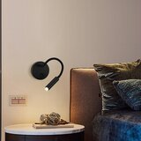  Brilagi - LED prigušiva fleksibilna zidna lampa MAYA 1xG9/4W/230V crna | Eponuda.com