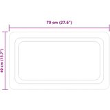  LED kupaonsko ogledalo s ogledalom *Transparent*an 70 x 40 cm | shoptok.hr