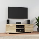 TV ormarić boja hrasta 120x40,5x35 cm od konstruiranog drva | shoptok.hr