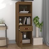  Visoka komoda boja meda 34 x 40 x 108,5 cm od masivne borovine | Eponuda.com