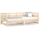  Dnevni ležaj na izvlačenje 2 x (90x200) cm od masivne borovine | shoptok.hr