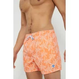 North Sails Kratke hlače za kupanje boja: narančasta