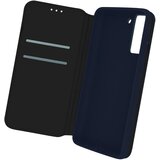 AVIZAR etui za samsung galaxy S21 fe, držalo za kartico in video, magnetni zavihek - polnocno modra, (20629976) | Shoptok.si