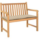  Jastuk za vrtnu klupu bež 120 x 50 x 3 cm od tkanine Oxford Cijene