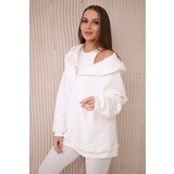 Kesi 3-in-1 sweatshirt, top and leggings set ecru | shoptok.hr