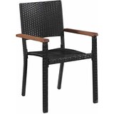  9-dijelni vrtni blagovaonski set od poliratana i bagremovog drveta | Eponuda.com