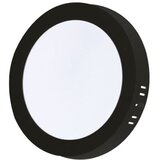 Xled 18W 4000K black Nadgradni okrugli LED panel plasticni,1890Lm,φ217*31mm,Ra80,IP20 crni Cene