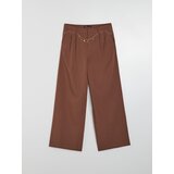Sinsay Wide leg hlače s viskozom i ukrasnim lančićem | shoptok.hr