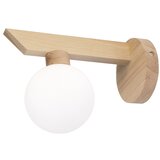  Zidno svetlo ANTONIO 1xG9/5W/230V hrast/bela | Eponuda.com