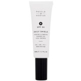 Pestle & Mortar Daily Shield Hydrating & Illuminating Facial Sunscreen SPF50 zaščita pred soncem za obraz za vse tipe kože 50 ml za ženske | Shoptok.si