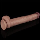 Lovetoy 2025 - Dvostruki XXL dildo - 36,5 cm - (prirodan) | shoptok.hr