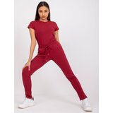 BASIC Feel Good Sweatpants-RV-DR-3589.06X-burgundy | Shoptok.si