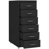 vidaXL mobilni ormarić za spise crni 28 x 41 x 69 cm metalni | shoptok.hr