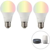 LUEDD Smart set 3 E27 RGBW LED sijalke A60 9W 800 lm 2200-4000K Cene