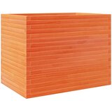  Vrtna sadilica voštano smeđe boje 90 x 60 x 68,5 cm od borovine | shoptok.hr