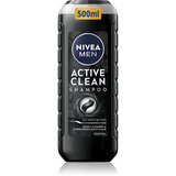 Nivea MEN Active Clean globinsko čistilni šampon z aktivnim ogljem 500 ml | Shoptok.si