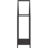  Stalak za drva crni 60x25x90 cm hladno valjani čelik | Eponuda.com