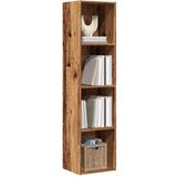 vidaXL Knjižna / TV omara star les 36x30x143 cm inženirski les | Shoptok.si
