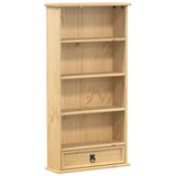 Ormarić za CD-ove Corona 52 x 17,5 x 103 cm od masivne borovine | shoptok.hr