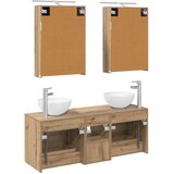  Set namještaja za kupaonicu 5 pcs Hrast artisan | shoptok.hr
