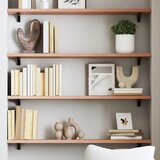  Zidna polica svjetlosmeđa 100x20x2 cm od obrađene hrastovine | shoptok.hr