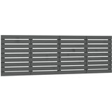  Zidno uzglavlje sivo 206x3x63 cm od masivne borovine | shoptok.hr