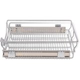  Žičane košare na izvlačenje 2 kom srebrne 500 mm | shoptok.hr