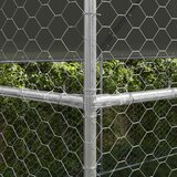  Kućica za pse s pohranom 3 pcs Srebrno 6 x 2 x 2 m Čelik | shoptok.hr