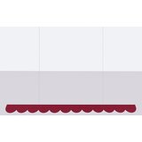 Thoro Bordo rdeča aluminijasta LED viseča svetilka BISCUIT – | Shoptok.si