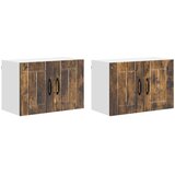 Ormar za Zid Lucca 2 pcs Dimljeni hrast 60 x 31 x 40 cm | shoptok.hr