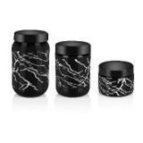 Akbas Sarina set tegli 1/3/ crna/mermer | ePonuda.com
