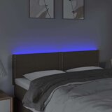  Posteljno vzglavje taupe 144x5x78/88 cm blago, (20738961) | Shoptok.si