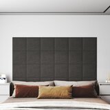 vidaXL Stenski paneli 12 kosov temno sivi 30x30 cm blago 1,08 m² Cene