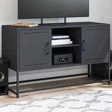 Furnova TV omarica antracitna 100,5x39x60,5 cm jeklo, (21924090) Cene