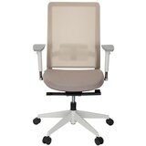 MID.YOU Vrtljivi Stol Pure White, Bež | Shoptok.si