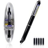 Writech Nalivno pero Retractable Click + 5 črnilnih vložkov, črno | Shoptok.si