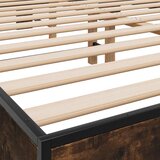  Okvir za krevet boja hrasta 150x200cm konstruirano drvo i metal | Eponuda.ba