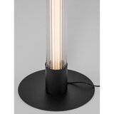 Nova Luce Mat crna LED stojeća svjetiljka aluminijska s mogućnosti zatamnjivanja sa staklenim sjenilom (visina 130 cm) Glovia – | shoptok.hr