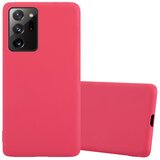 Cadorabo Case, združljiv s Samsungom v Candy Red - Zaščitni pokrov iz fleksibilnega silikona TPU, (20570266) Cene