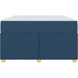  Krevetna konstrukcija s madracem Plava 120 x 190 cm tkanina | shoptok.hr