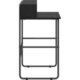  Stol s pohranom Crni hrast 80 x 50 x 91 cm | shoptok.hr