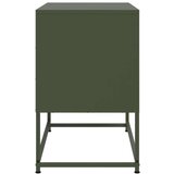 vidaXL TV ormarić maslinasti 68,5 x 39 x 60,5 cm čelični | shoptok.hr
